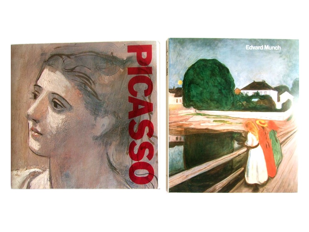 Picasso exhibition Munch exhibition anthology 2sets ピカソ展 ムンク展 作品集 2冊セット (写真集)■【中古】